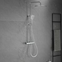 Душевая стойка термостатическая без излива   цвет хром VSFS-1N0TCH VINCEA