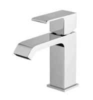 Смеситель для раковины однорычажный с донным клапаном  PORTA-LS1-SS Sunset ручка  Sunset Cezares