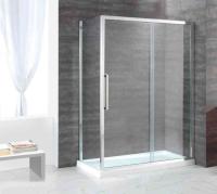 Душевой уголок, прямоугольный LUX-SOFT-W-AH-1-150/90-C-Cr-IV 1500x900x2000 Cezares