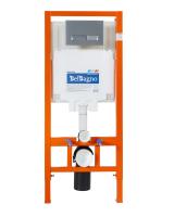 Кнопка смыва BelBagno MARMI, цвет-хром матовый 150х230х65 BB011-MR-CHROME.M BelBagno