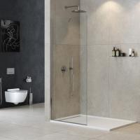 Душевая перегородка.   LIBERTA-L-1-TB-100-C-Cr 1000х1950 Cezares