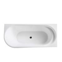 Ванна акриловая Vincea VBT-301-1500R, 1500*780*600, цвет белый, правая, слив-перелив в комплекте, хр, , шт Vincea