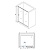 Душевая дверь RGW PA-016B 120*195 350801612-14 профиль Чёрный стекло Прозрачное 6 мм RGW